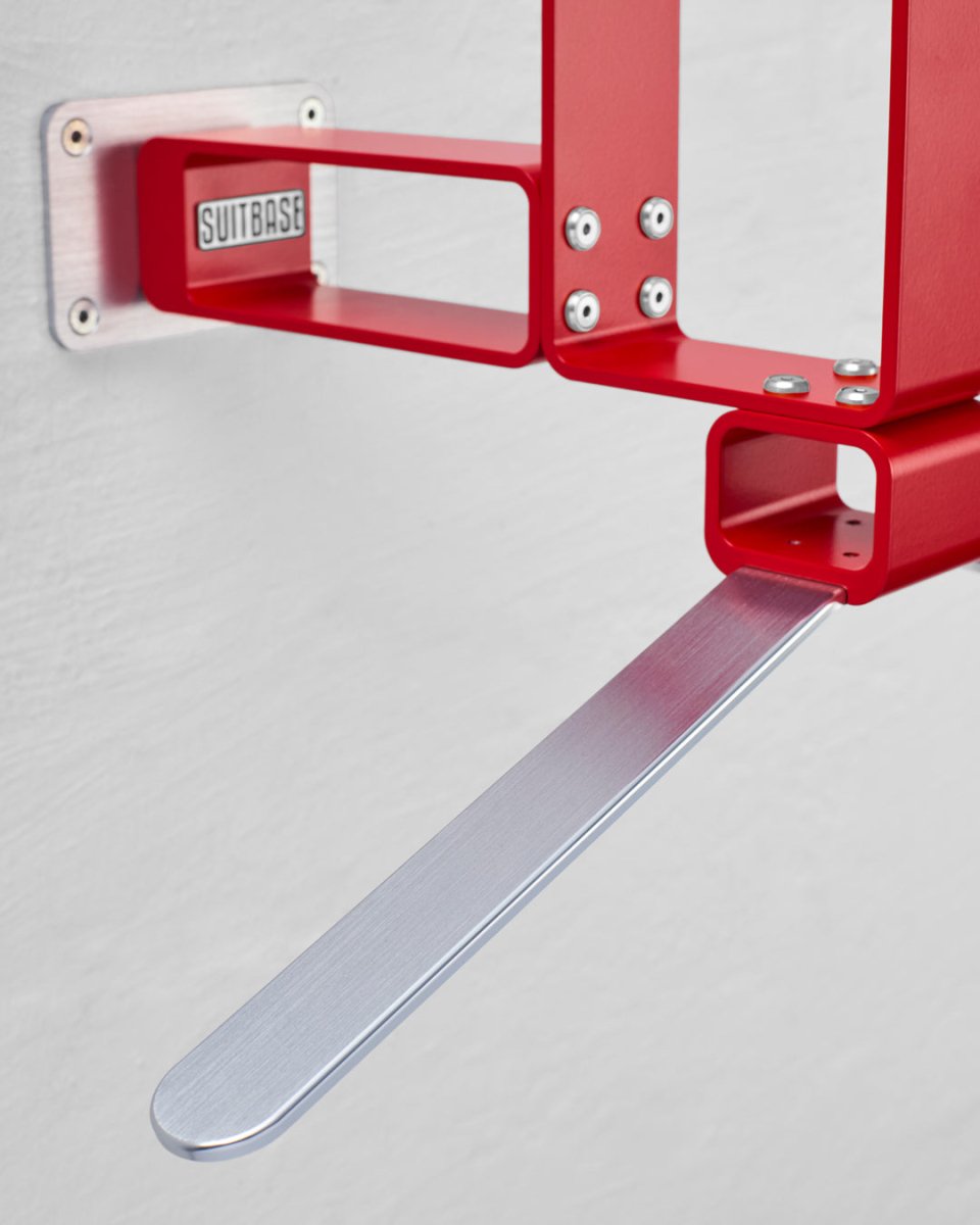 SUITBASE® - PRO V4 - Desmo Red - Motorrad Garderobe
