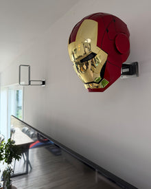SUITBASE® HEAD V4 - Motorradhelm Wandhalterung aus Aluminium