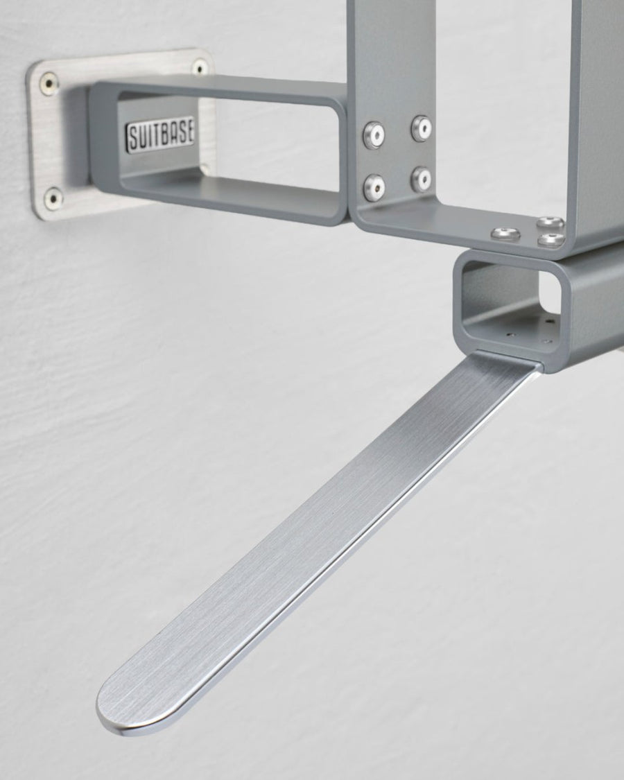 SUITBASE® - PRO V4 - Graphite Silver - Motorrad Garderobe
