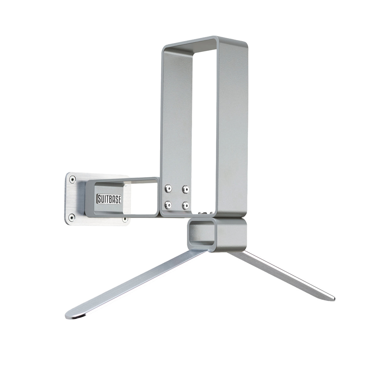 SUITBASE® PRO V4 - Graphite Silver - Motorrad Garderobe Wandhalter