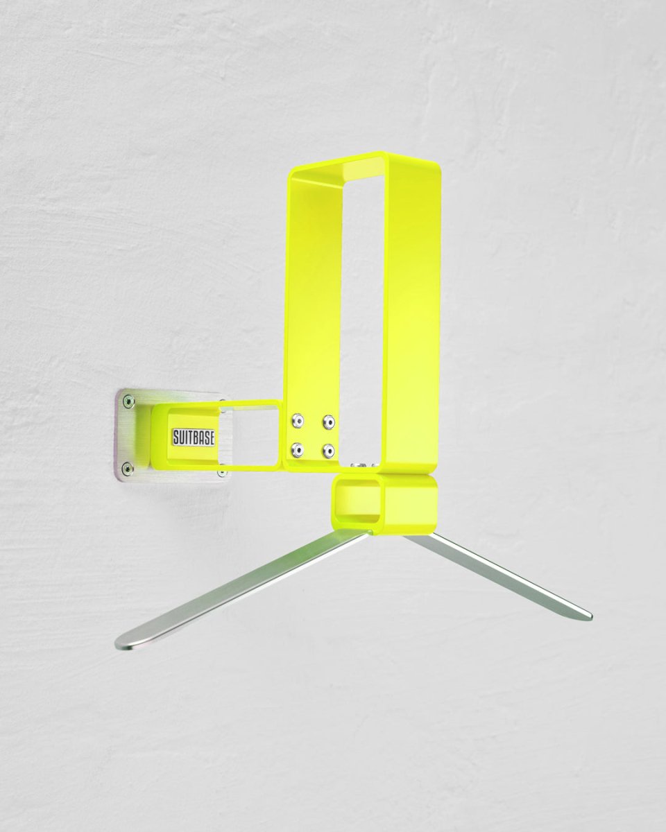 SUITBASE® Exclusive - PRO V4 - Neon Yellow - Motorrad Garderobe
